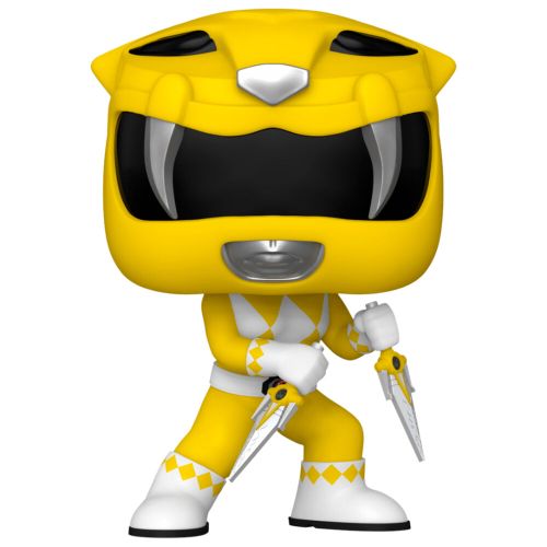 Funko POP figura Power Rangers 30. obljetnica Žuti Ranger slika 2