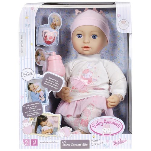 Baby Annabell Sweet Dreams Mia 43 cm slika 2