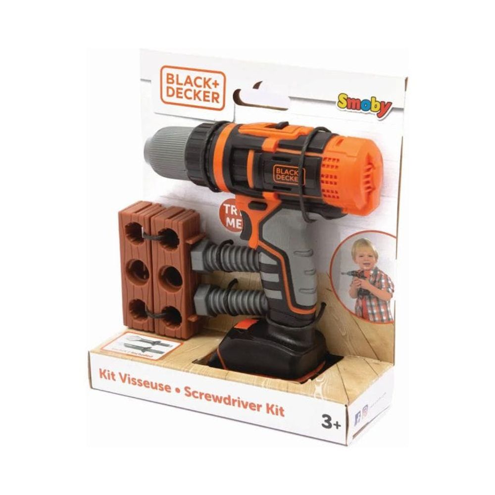 Smoby SM360918 Mehanički odvijač Black+Decker slika 1