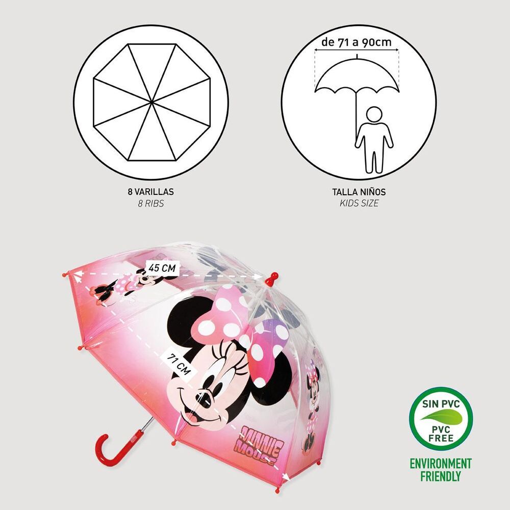 Disney Minnie kišobran - 53 cm slika 5