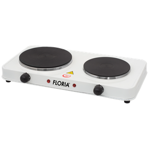 Floria Električno kuhalo, 2 ploče - 15/18 cm, 1500 W, bijela - ZLN2843 WH