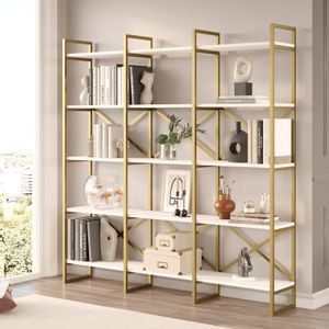 VG6-W White
Gold Bookshelf