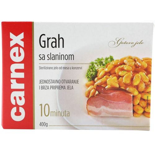 Carnex Grah sa slaninom 400G slika 2