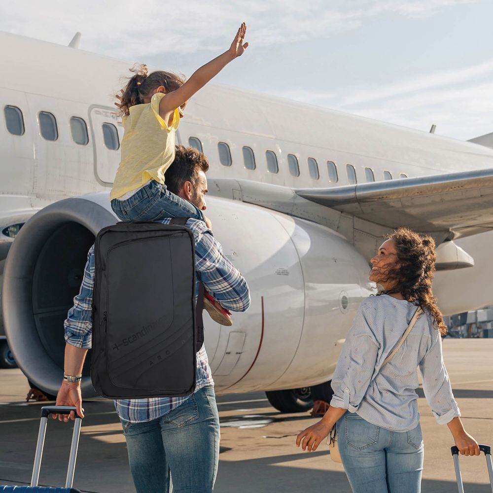 Scandinavia ruksak za putovanja Around - 45 l  - konvertibilni slika 9