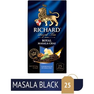 Richard Royal Masala Chai - Crni čaj sa djumbirom, cimetom i aromom masala začina, 25x2g 1100477