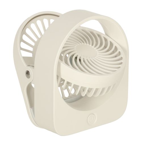 Mini ventilator s kopčom - bijeli slika 5