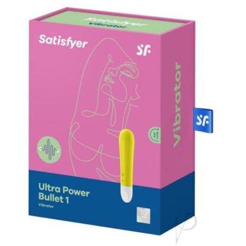 Vibrator Satisfyer Ultra Power Bullet 1, žuti slika 2