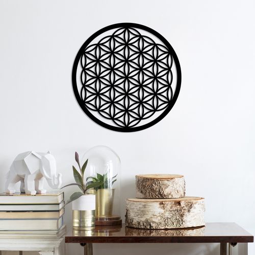 Wallity Metalna zidna dekoracija, Flower Of Life 1 slika 1