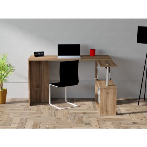 Woody Fashion Studijski stol, Cayko - Walnut slika 1