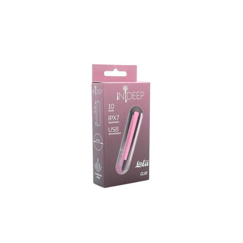 Vibro metak Lola games Rechargeable Indeep Clio Magenta slika 1