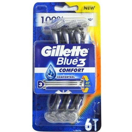 Gillette Blue 3 Comfort brijači 6 komada slika 1