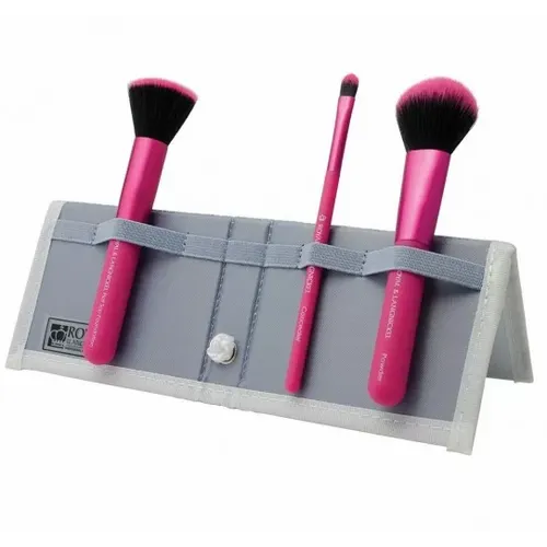 Set četkica za šminkanje Pink set za savršen ten - MODA    slika 2