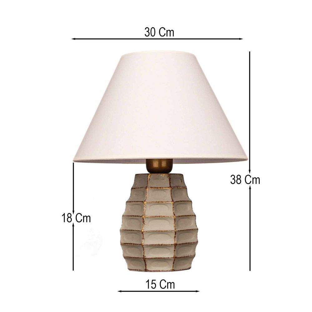 Stolna Lampa BK198 - Siva slika 3