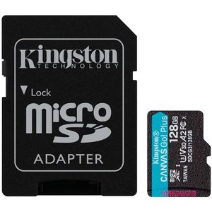 Kingston 128GB microSDXC Canvas Go Plus 170R A2 U3 V30 Kartica s Adapterom