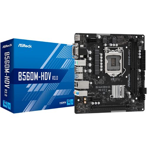 ASROCK B560M-HDV R3.0 matična ploča slika 1