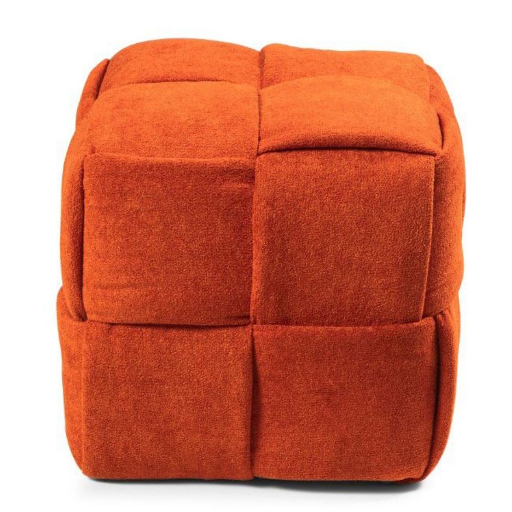 Pouffe za sjedenje - Narančasta boja slika 3