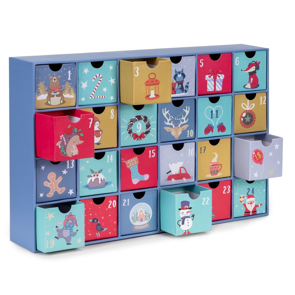 Ca1507 adventski kalendar 39 x 7 x 25 cm slika 8