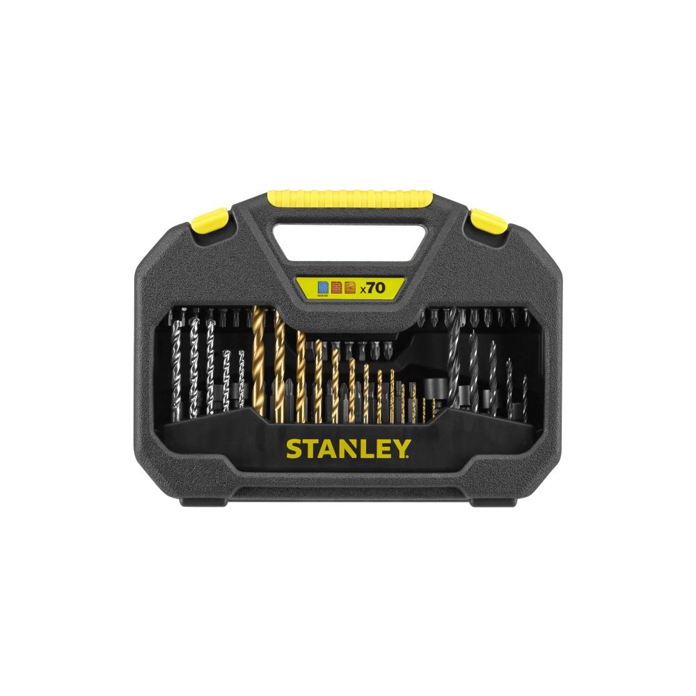 70 DIJELNI SET BUŠILICA U KOVČEGU Stanley STA7184 slika 1