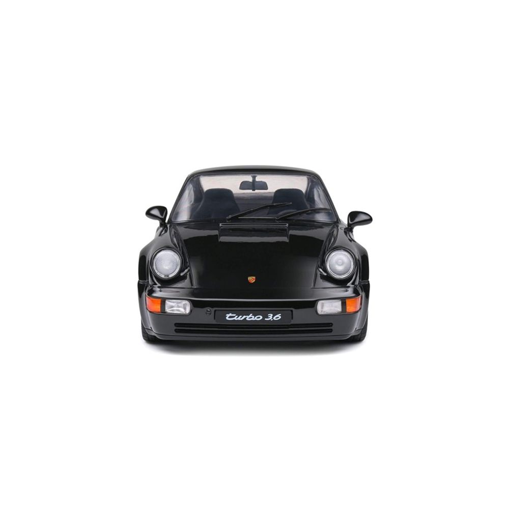 Solido Porsche 911 (964) Turbo - Black- 1993 1:18 slika 3