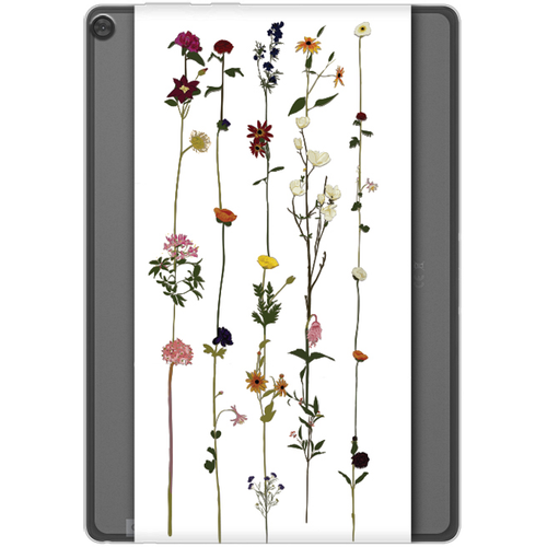 Torbica Silikonska Print Skin za Lenovo Tab M10 FHD REL TB-X605LC Flower slika 1