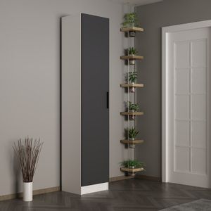 Noah - 8208 Anthracite Hall Stand