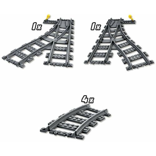 Playset Lego City Rail 60238 Dodaci slika 5