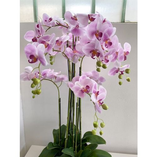 Orhideja u posudi, pink-115cm slika 2