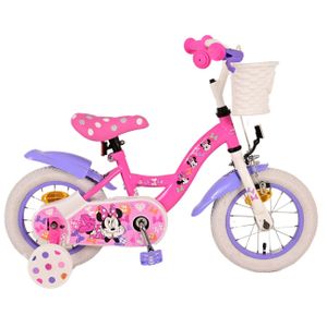 Dječiji Bicikl Minnie 12", Rozi/Bijeli