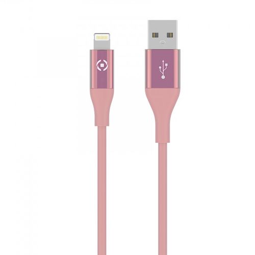 CELLY USB - LIGHTNING kabl u PINK boji slika 2
