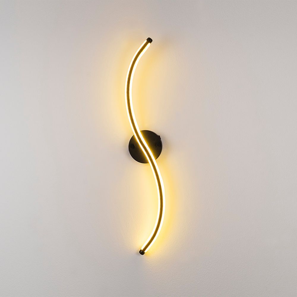 Yılan - 13281 Crna Zidna Lampa slika 4