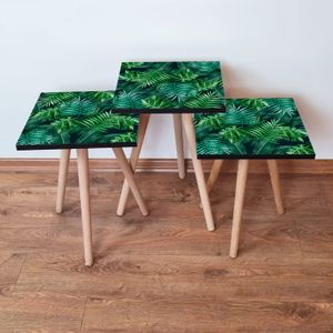 Nesting Table 3Shp202 - Zeleni Set (3 Komada)