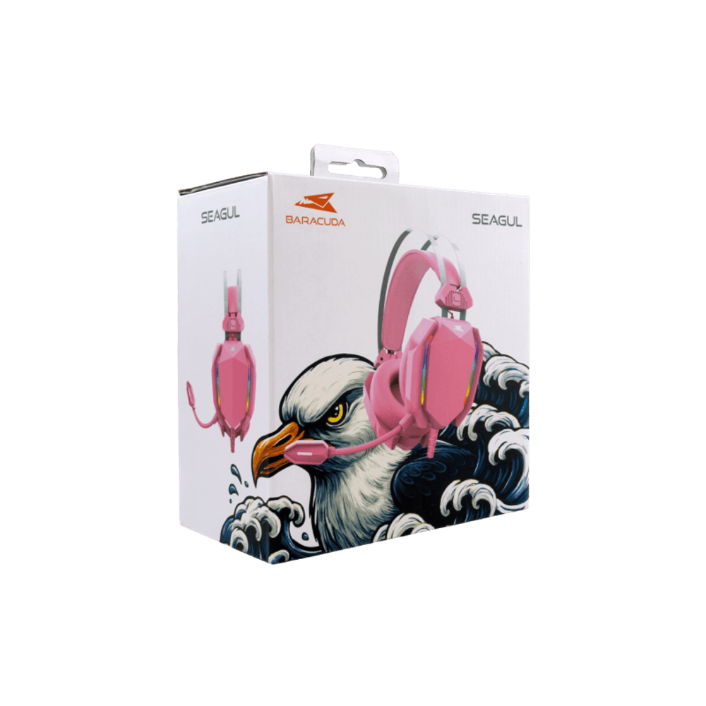 Baracuda Gaming slušalice BGH-041 SEAGUL, Roze slika 6