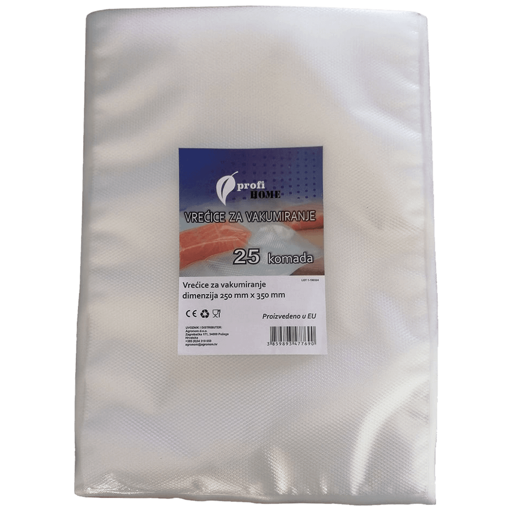 profi HOME Vrećice za vakumiranje, 250 x 350 mm, 25 kom - 497681 slika 1