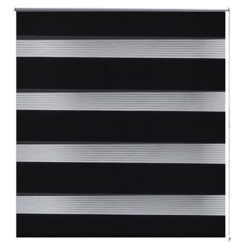 Rolo crne zavjese sa zebrastim linijama 120 x 175 cm slika 8