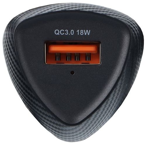 FORCELL CARBON auto punjač USB QC 3.0 18W CC50-1A crni (Ukupno 18W) slika 5