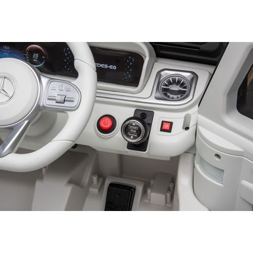 Licencirani auto na akumulator Mercedes EQG 4x4 - bijeli slika 2