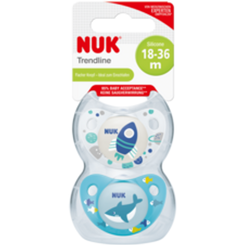 NUK duda varalica - silikon 18-36 mj,2u1 Trendline Adore 10739377 slika 4