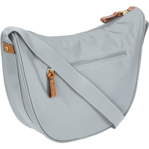 Bric's torba preko ramena X-collection Halfmoon S silver slika 3