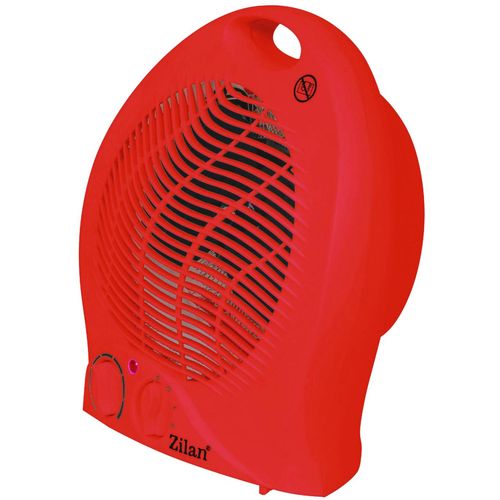 Zilan Grijalica sa ventilatorom, 2000 W, crvena - ZLN6171/RD slika 1