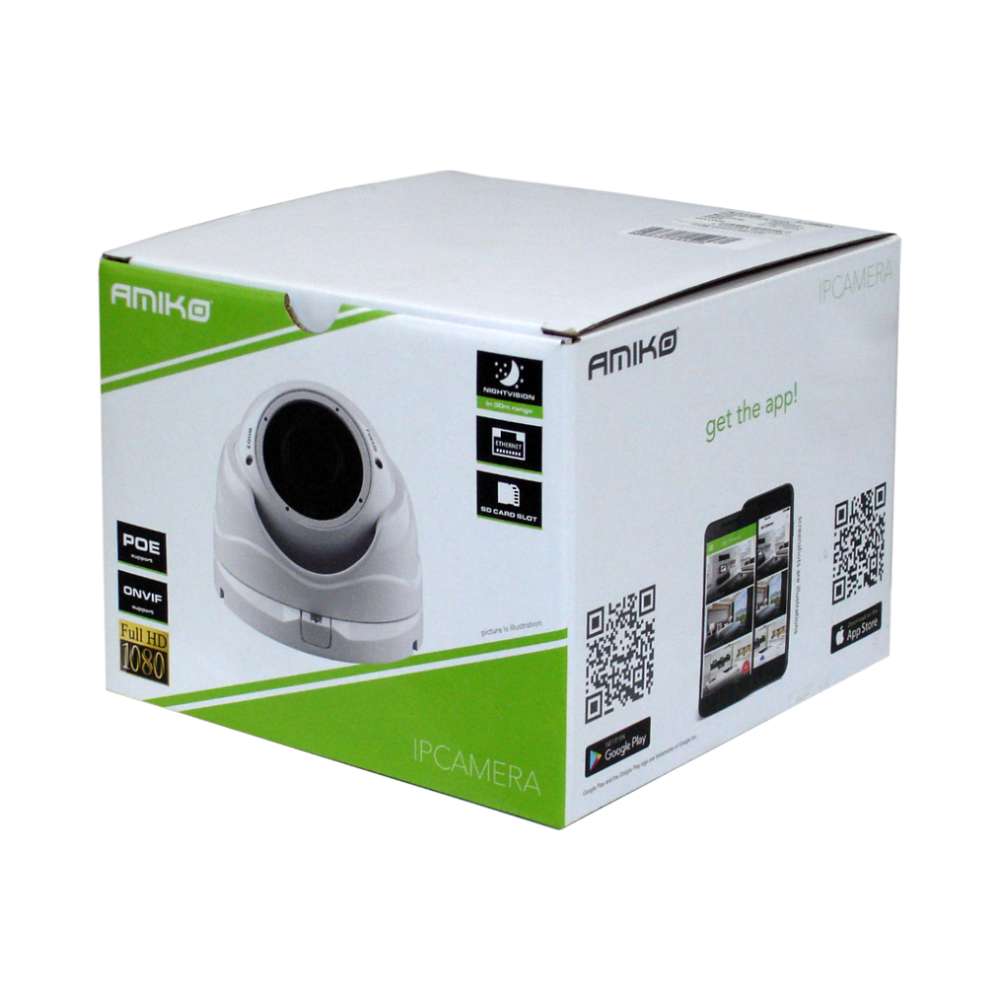 Amiko Home Kamera IP 4 MP, PoE, 1/3" , HD Lens Motorized 2,8 - 12mm - D30M400MF ZOOM POE slika 2