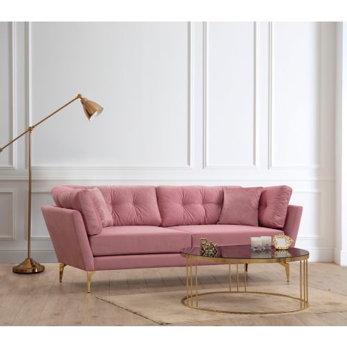 Atelier Del Sofa Trosjed, Prljavo roza, Mapa - Rose slika 2