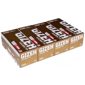 Gizeh filter omotnice Golden tip Premium 250 listića/4 kom 