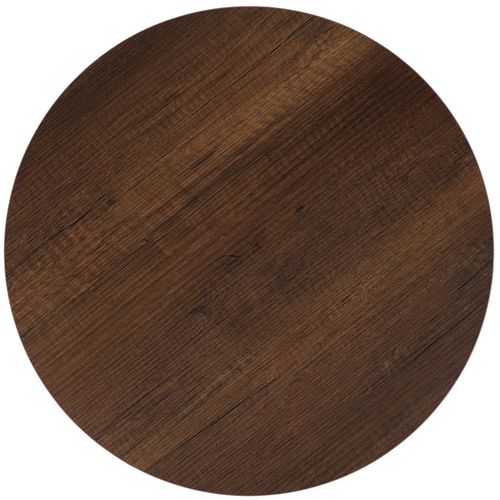 Yuvarlak - Walnut Walnut Side Table slika 12