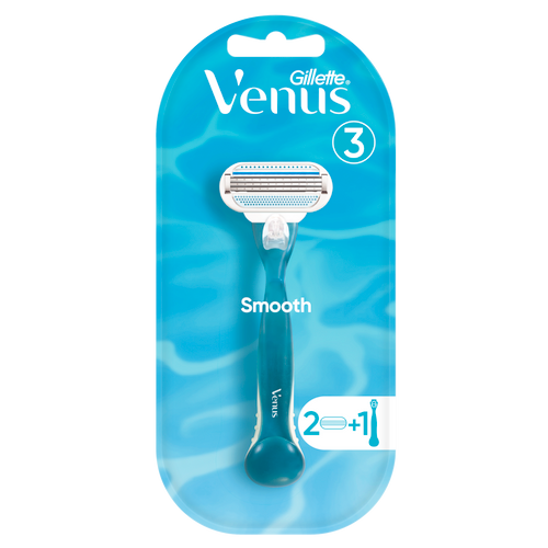 Gillette Venus Smooth ženski brijač + 2 dopune slika 1