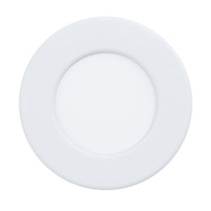 Eglo Fueva 5 ugradbena led, 2,7w, 300lm, prom 86, ip44, bijela/čelik/plastika 