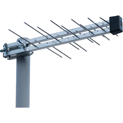 Iskra Antena Loga UHF, dužina 40cm, dobit 7.5dB, F-konektor - P-20 DTT slika 1