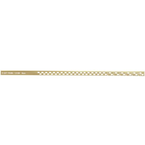 Letva za tuš kabinu 120cm Brush Gold slika 4