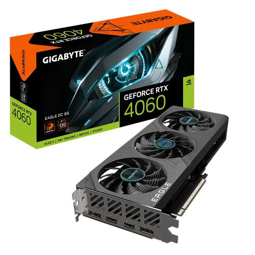 Gigabyte nVidia GeForce RTX 4060 EAGLE OC 8GB GV-N4060EAGLE OC-8GD slika 1