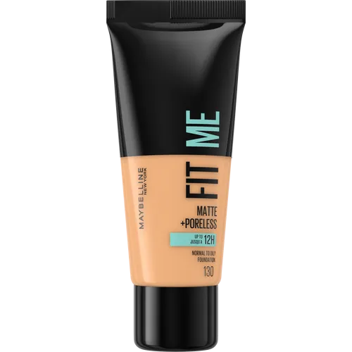 Maybelline New York Fit Me Matte+Poreless Tekući puder 130 Buff Beige slika 1