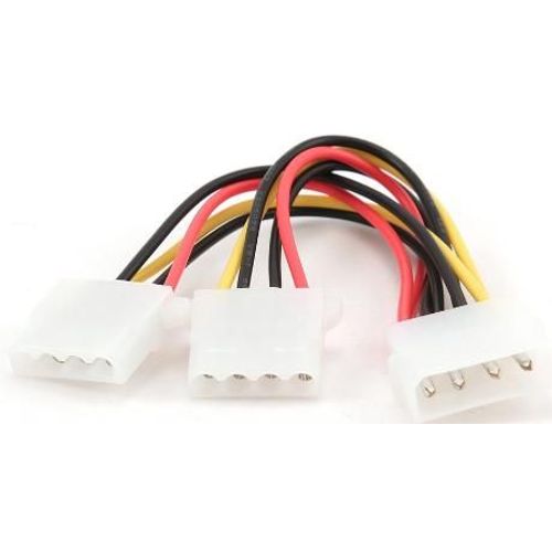 CC-PSU-1 Gembird Internal power MOLEX 4-pin splitter kabl 15cm slika 1